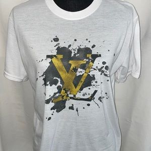 LV themed custom short sleeve T-shirt  - Size: M - from custom boutique